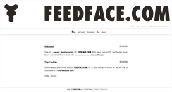 Desktop Screenshot of feedface.com