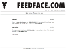 Tablet Screenshot of feedface.com